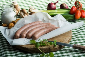Wildbret wursten für den Hausgebrauch