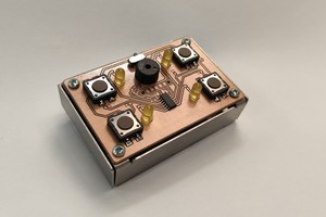 Baue dein eigenes Spiel durch löten und mechanische Bearbeitung