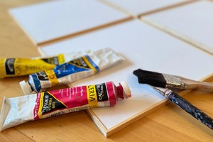 Flow & Farbe - Yoga trifft Kunst